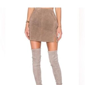 Blank nyc suede skirt